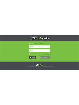 ZKBioSecurity-3200 Web Tabanlı Güvenlik Sistemi