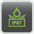 IP67 sınıfı toz geçirmez ve su geçirmez